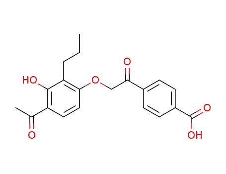4-[2-(4-Acetyl-3-hydroxy-2-propyl-phenoxy)-acetyl]-benzoic acid