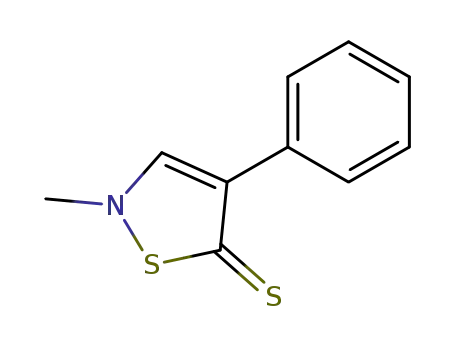 5(2H)-Isothiazolethione, 2-methyl-4-phenyl-