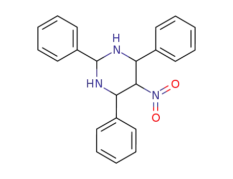 5-nitro-2,4,6-triphenylhexahydropyrimidine