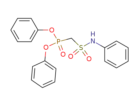 1-(Diphenoxyphosphinyl)-N-phenylmethansulfonamid