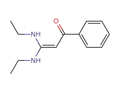 2-Propen-1-one, 3,3-bis(ethylamino)-1-phenyl-