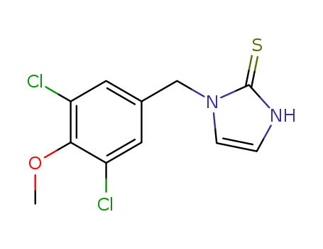 2H-Imidazole-2-thione,
1-[(3,5-dichloro-4-methoxyphenyl)methyl]-1,3-dihydro-
