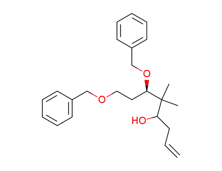 (R)-6,8-Bis-benzyloxy-5,5-dimethyl-oct-1-en-4-ol