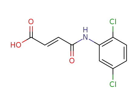 Molecular Structure of 61832-96-0 (4-(2,5-dichloroanilino)-4-oxobut-2-enoic acid)