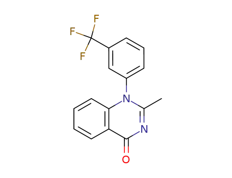 4(1H)-Quinazolinone, 2-methyl-1-[3-(trifluoromethyl)phenyl]-
