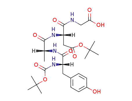 Boc-Tyr-D-Ala-Asp(OBu<sup>t</sup>)-Gly-OH