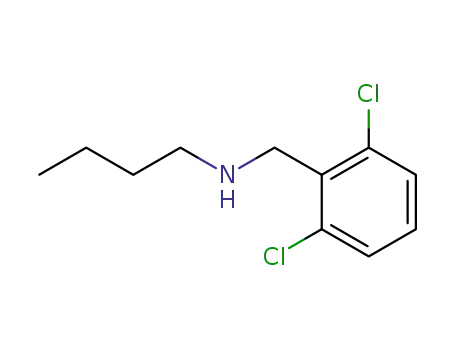 Molecular Structure of 60509-36-6 (N-(2,6-dichlorobenzyl)butan-1-amine)