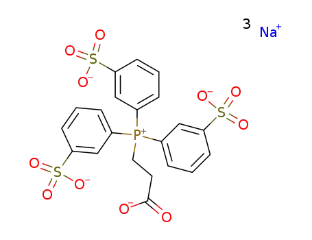 Molecular Structure of 115524-85-1 (C<sub>21</sub>H<sub>16</sub>O<sub>11</sub>PS<sub>3</sub><sup>(3-)</sup>*3Na<sup>(1+)</sup>)