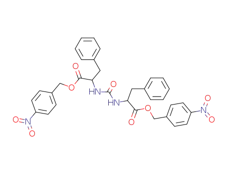 2-{3-[1-(4-Nitro-benzyloxycarbonyl)-2-phenyl-ethyl]-ureido}-3-phenyl-propionic acid 4-nitro-benzyl ester