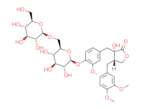 trachelogenin 4'-O-β-gentiobioside