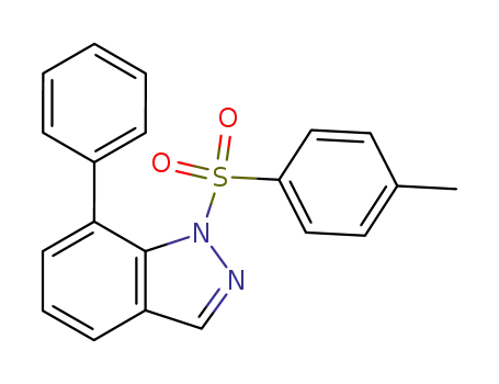 1H-Indazole, 1-[(4-methylphenyl)sulfonyl]-7-phenyl-
