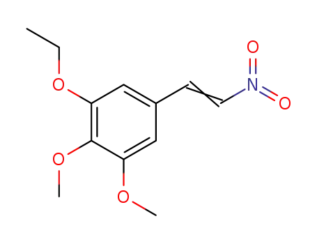 Benzene, 1-ethoxy-2,3-dimethoxy-5-(2-nitroethenyl)-