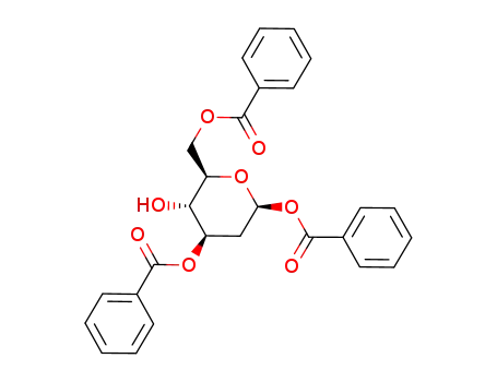 1,3,6-tri-O-benzoyl-2-deoxy-β-D-arabino-hexopyranose