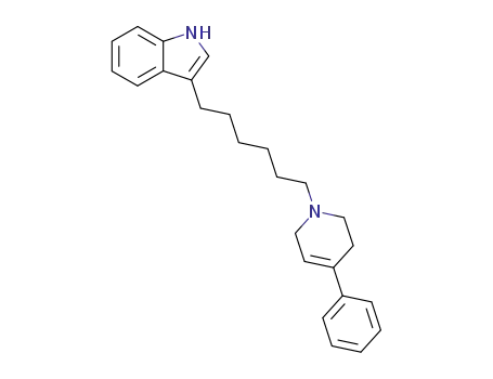 3-[6-(4-Phenyl-3,6-dihydro-2H-pyridin-1-yl)-hexyl]-1H-indole