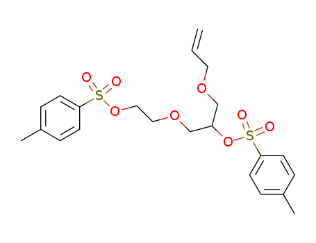 2-Propanol,1-[2-[[(4-methylphenyl)sulfonyl]oxy]ethoxy]-3-(2-propen-1-yloxy)-, 2-(4-methylbenzenesulfonate)