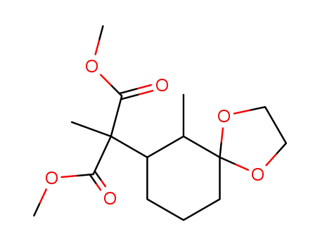 dimethyl (2'-methyl-3'-ethylenedioxycyclohexyl)methylmalonate