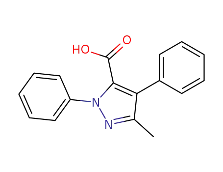 3-Methyl-1,4-diphenylpyrazol-5-carbonsaeure