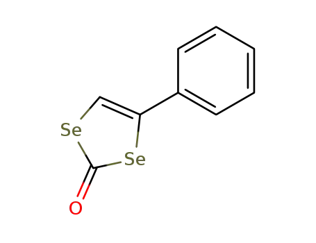 Molecular Structure of 80623-56-9 (1,3-Diselenol-2-one, 4-phenyl-)