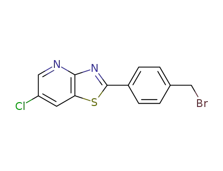 2-(4-Bromomethyl-phenyl)-6-chloro-thiazolo[4,5-b]pyridine