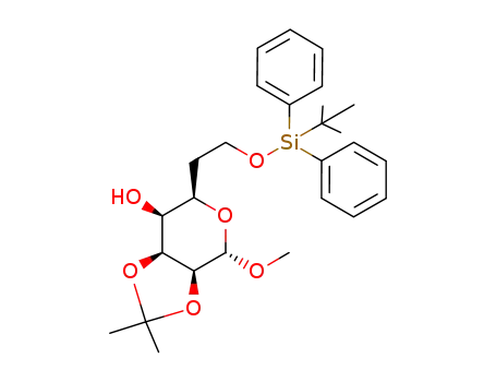 methyl 6-deoxy-2,3-O-isopropylidene-7-O-tert-butyldiphenylsilyl-α-D-talo-heptopyranoside