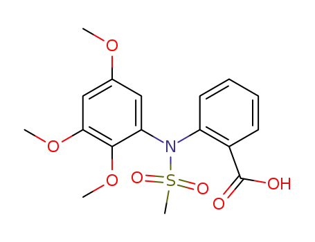 2-[Methanesulfonyl-(2,3,5-trimethoxy-phenyl)-amino]-benzoic acid