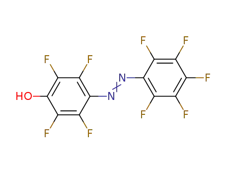 Molecular Structure of 25593-03-7 (4-hydroxynonafluoroazobenzene)
