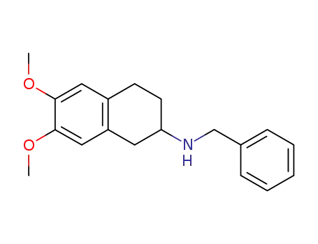 2-benzylamino-6,7-dimethoxy-1,2,3,4-tetrahydronaphthalene