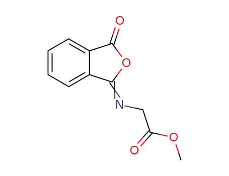 Glycine, N-(3-oxo-1(3H)-isobenzofuranylidene)-, methyl ester