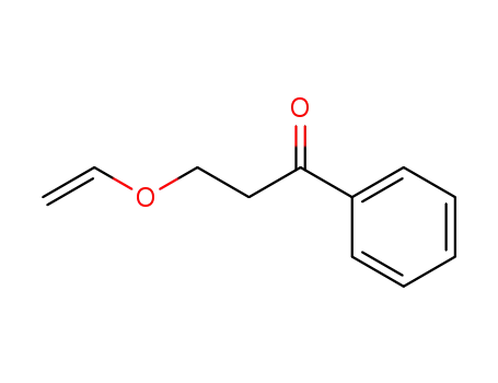 Molecular Structure of 92567-74-3 (1-Propanone, 3-(ethenyloxy)-1-phenyl-)