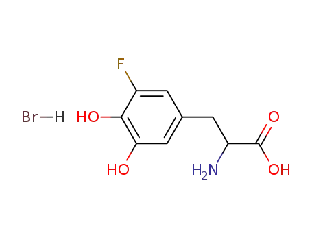 Molecular Structure of 42877-15-6 (5-fluorodopa)