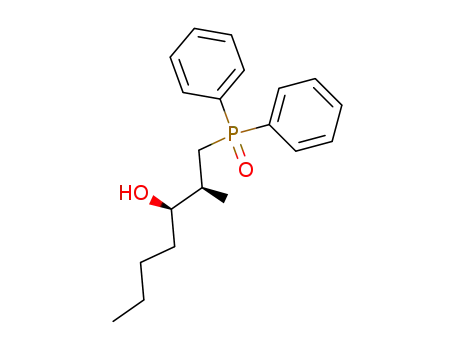 (2S,3R)-1-Diphenylphosphinoyl-2-methylheptan-3-ol