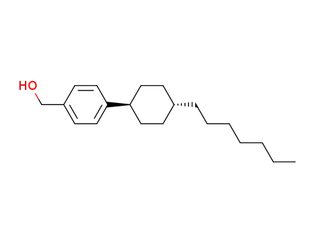 Benzenemethanol, 4-(4-heptylcyclohexyl)-, trans-