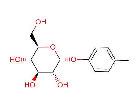 Molecular Structure of 3150-22-9 (4-Methylphenylb-D-galactopyranoside)