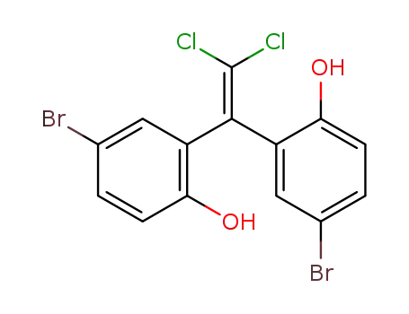 C<sub>14</sub>H<sub>8</sub>Br<sub>2</sub>Cl<sub>2</sub>O<sub>2</sub>