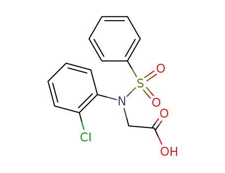 N-(2-chlorophenyl)-N-(phenylsulfonyl)glycine