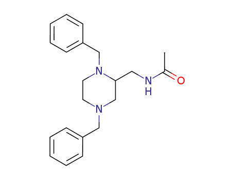 2-<(acetylamino)methyl>-1,4-dibenzylpiperazine