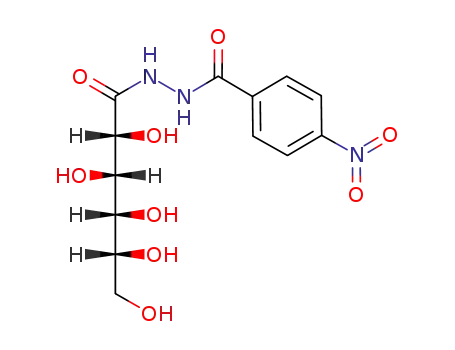 Molecular Structure of 88238-19-1 (1-D-gluconyl-2-(p-nitrobenzoyl)hydrazine)