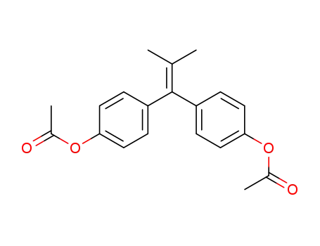 2-Methyl-1,1-bis-(4-acetoxy-phenyl)-propen-<sup>(1)</sup>