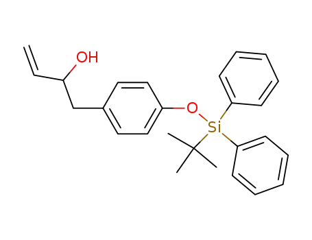 1-[4-(tert-Butyl-diphenyl-silanyloxy)-phenyl]-but-3-en-2-ol
