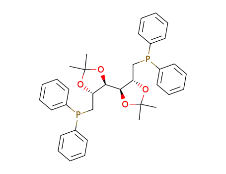 S,R-4,4'-bi-<2,2-dimethyl-5-bis(diphenylphosphino)methyldioxolanyl>