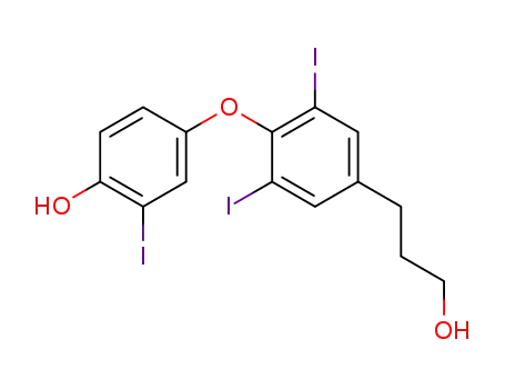 3-<4-(4-Hydroxy-3-iod-phenoxy)-3,5-diiod-phenyl>-propan-1-ol