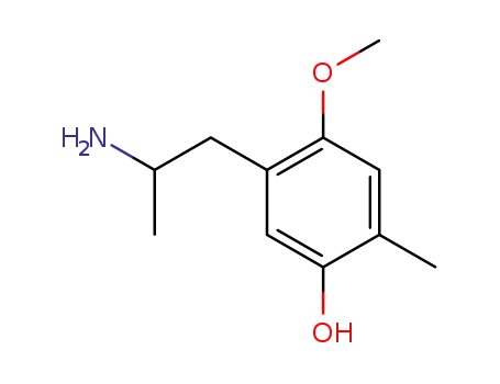 Phenol, 5-(2-aminopropyl)-4-methoxy-2-methyl-, (S)- (9CI)