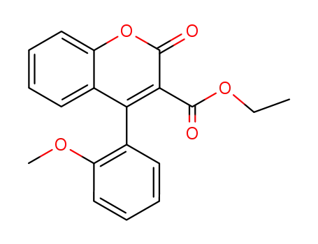 4-(2-Methoxy-phenyl)-2-oxo-2H-chromene-3-carboxylic acid ethyl ester