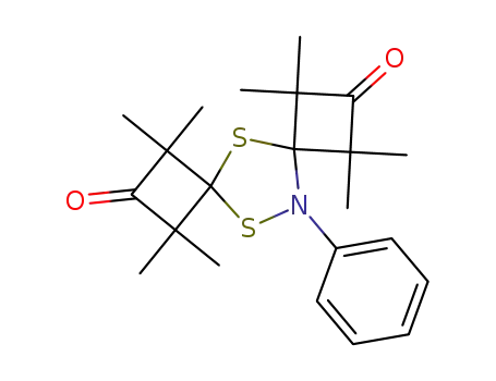 1,1,3,3,7,7,9,9-octamethyl-11-phenyl-5,10-dithia-11-azadispiro[3.1.3.2]undecane-2,8-dione