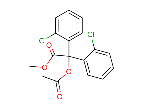 α-(acetyloxy)-2-chloro-α-(2-chlorophenyl)benzeneacetic acid, methyl ester