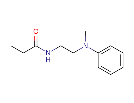 N-<2-(methylphenylamino)-ethyl>-propanamide