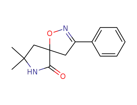 1-Oxa-2,7-diazaspiro[4.4]non-2-en-6-one, 8,8-dimethyl-3-phenyl-