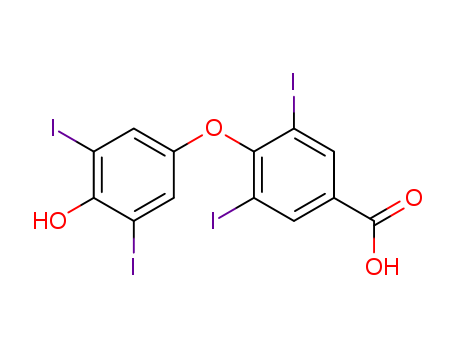 Levothyroxine EP Impurity H (3,3',5,5'-Tetraiodo-Thyroformic Acid)