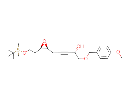 (2S,6S,7R)-9-t-butyldimethylsilyloxy-6,7-epoxy-1-p-methoxyphenylmethoxynon-3-yn-2-ol