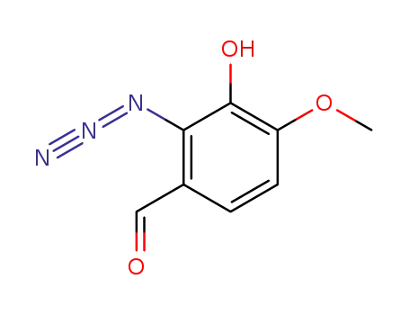 2-Azido-3-hydroxy-4-methoxy-benzaldehyd
